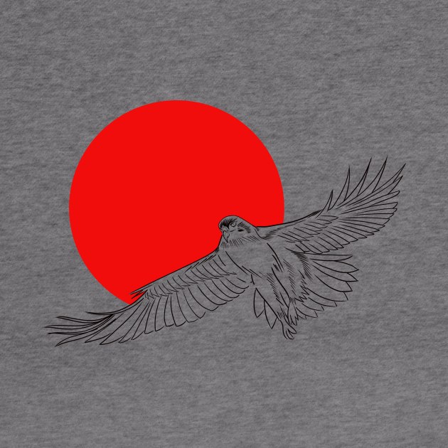Red Hawk by Designs by Steve